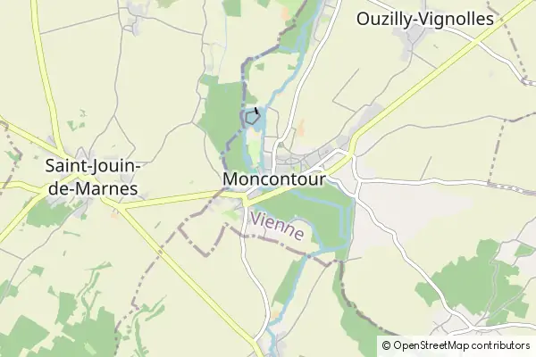 Mapa Moncontour