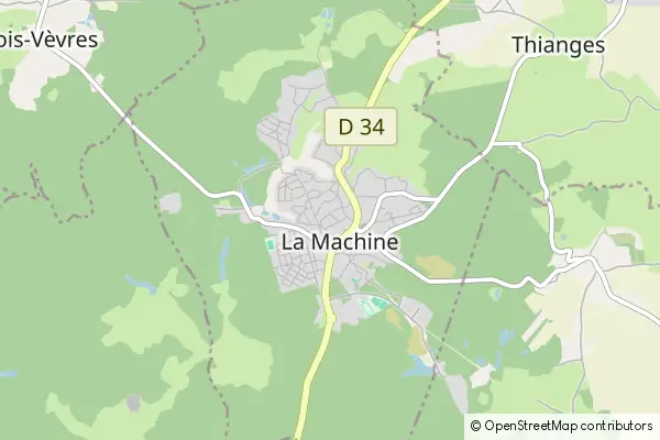 Mapa La Machine