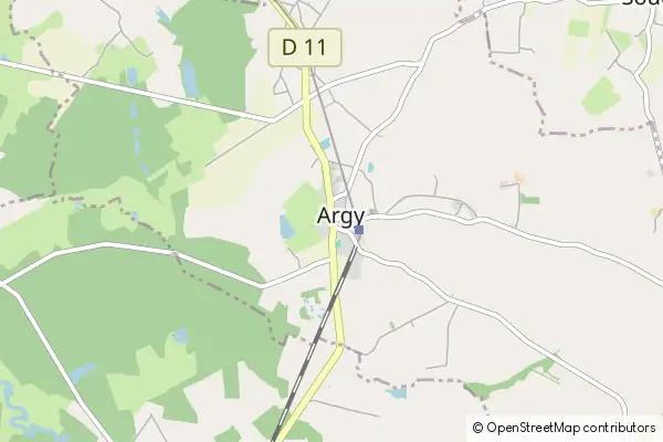 Mapa Argy