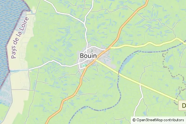 Mapa Bouin