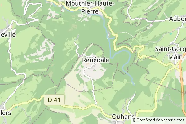 Mapa Renédale