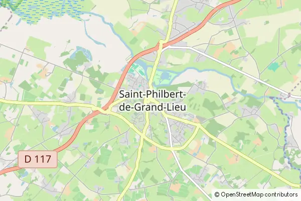 Mapa Saint-Philbert-de-Grand-Lieu