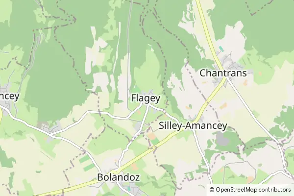 Mapa Flagey