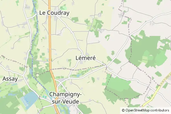 Mapa Lémeré