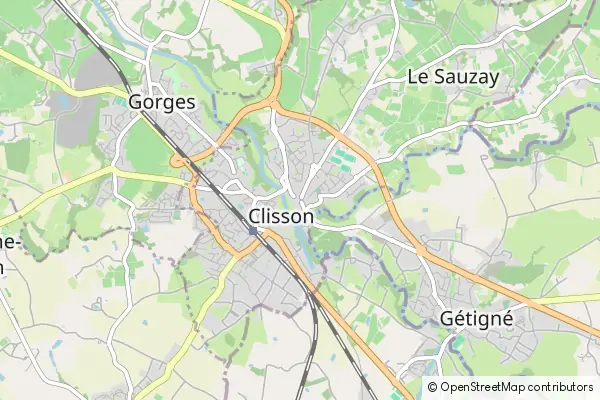 Mapa Clisson