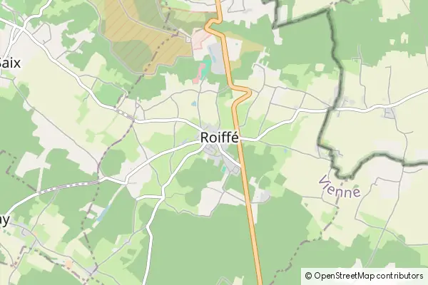 Mapa Roiffé