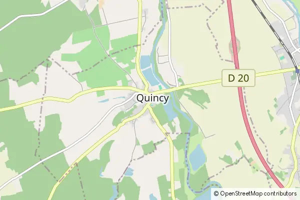 Mapa Quincy