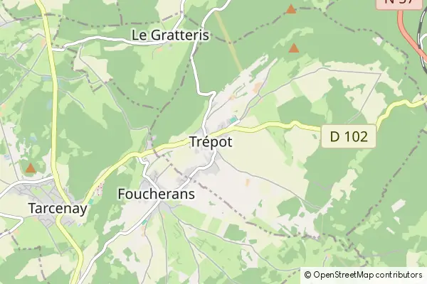 Mapa Trépot