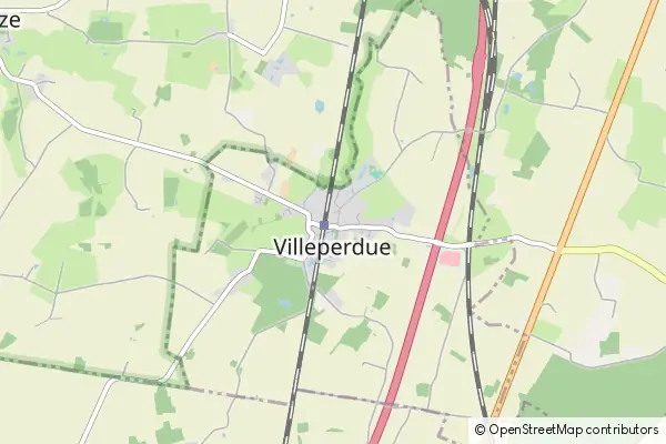 Mapa Villeperdue