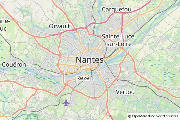 Mapa Nantes