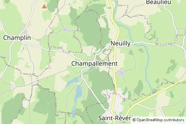 Mapa Champallement