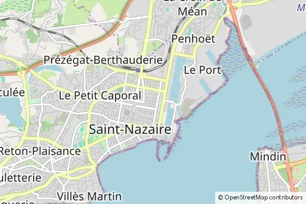 Mapa Saint-Nazaire