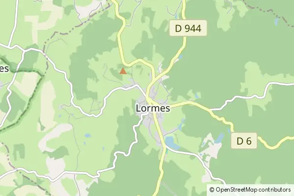 Mapa Lormes