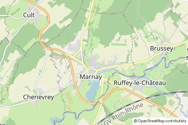 Mapa Marnay