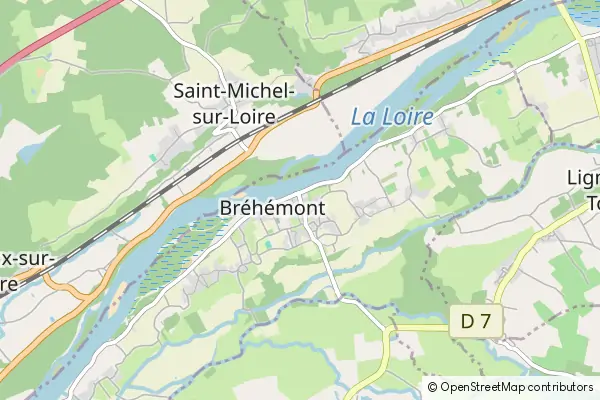 Mapa Bréhémont