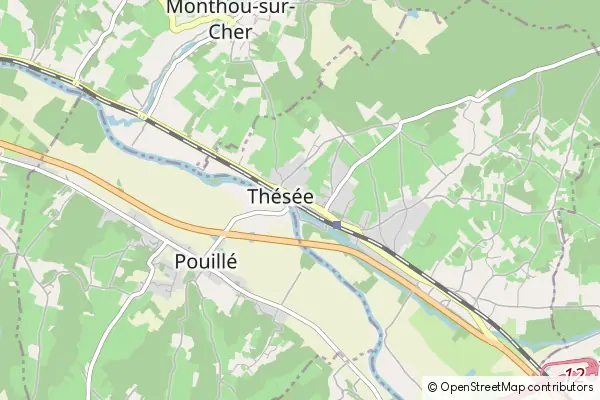 Mapa Thésée