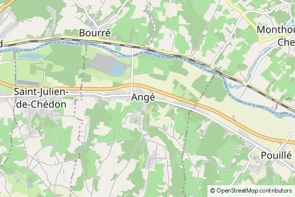 Mapa Angé