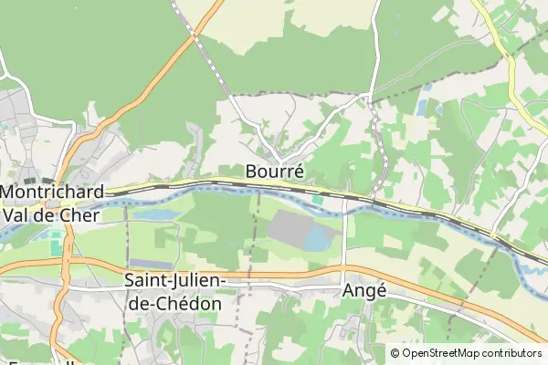 Mapa Bourré