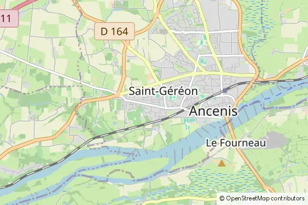 Mapa Saint-Géréon