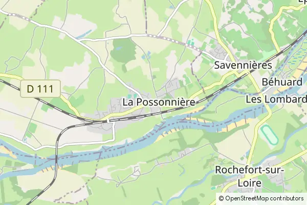 Mapa La Possonnière