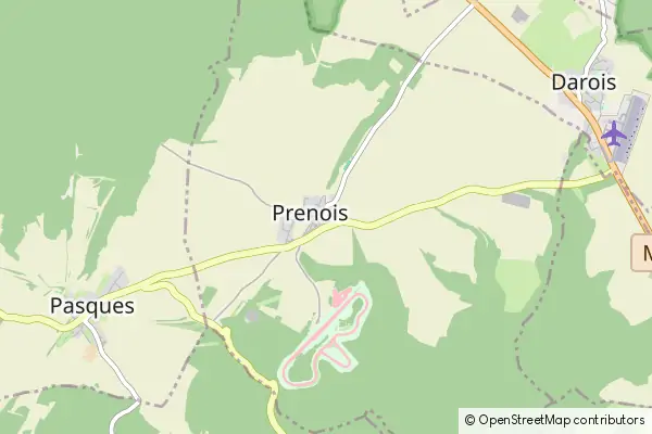 Mapa Prenois