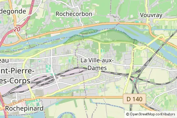 Mapa La Ville-aux-Dames