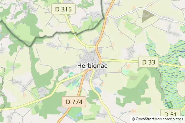 Mapa Herbignac