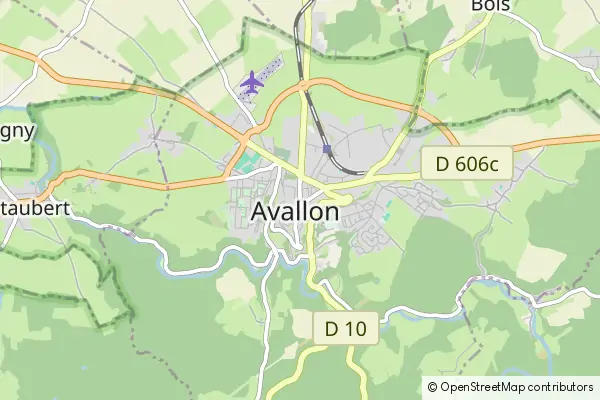 Mapa Avallon