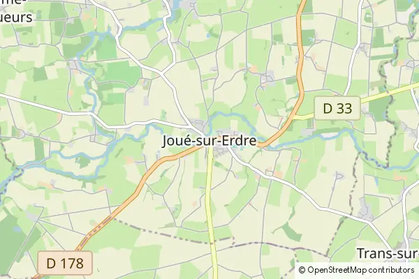 Mapa Joue-sur-Erdre