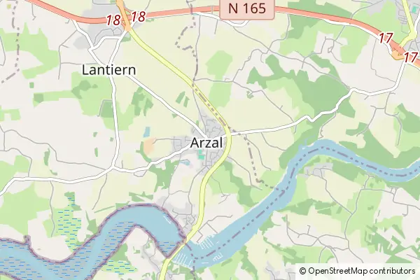 Mapa Arzal