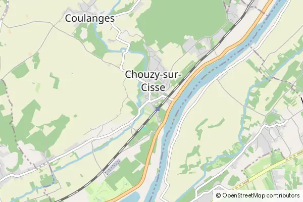 Mapa Chouzy-sur-Cisse