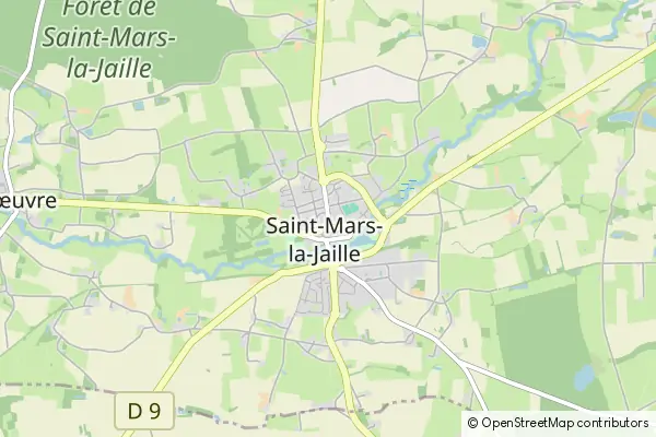 Mapa Saint-Mars-la-Jaille