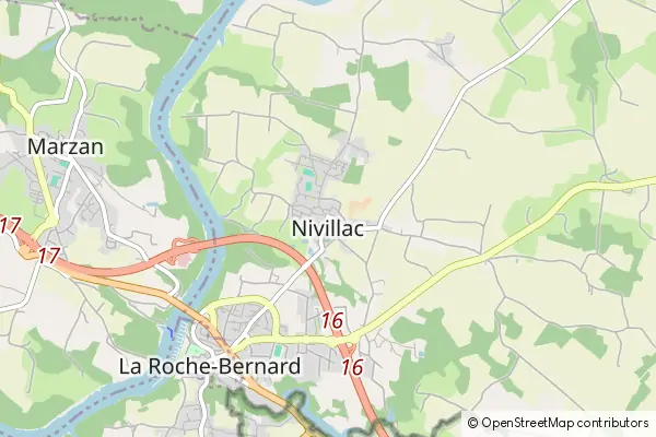 Mapa Nivillac