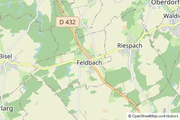 Mapa Feldbach