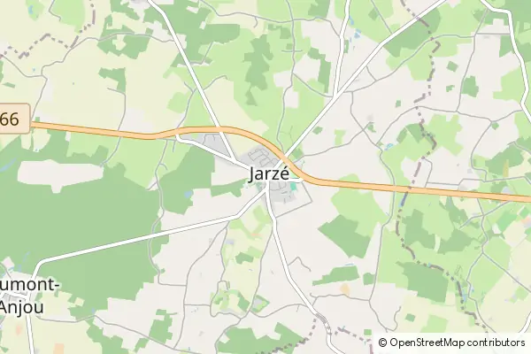 Mapa Jarzé