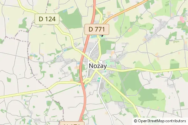 Mapa Nozay