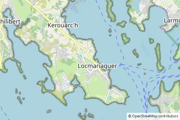 Mapa Locmariaquer