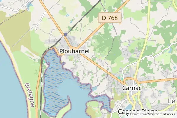 Mapa Plouharnel