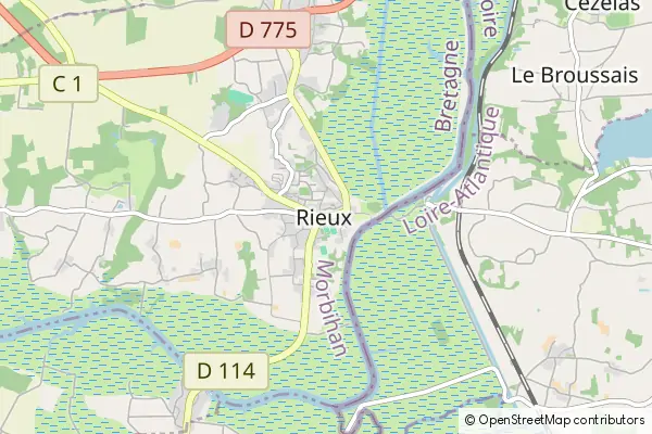 Mapa Rieux