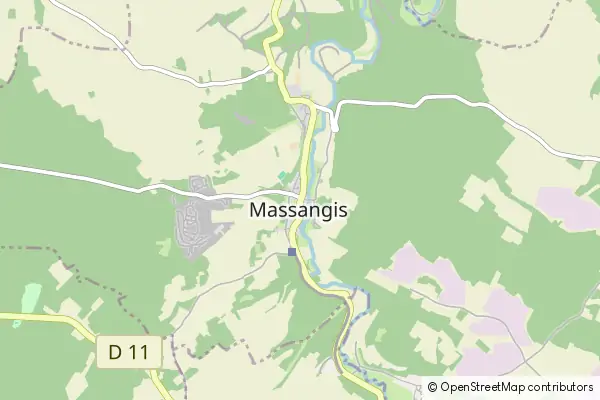 Mapa Massangis