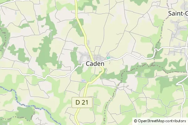 Mapa Caden