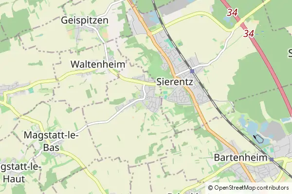 Mapa Uffheim