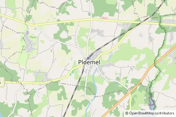 Mapa Ploemel