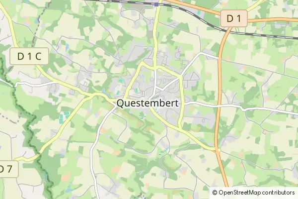 Mapa Questembert