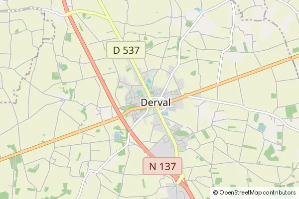 Mapa Derval