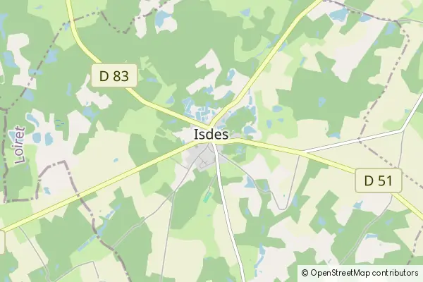 Mapa Isdes