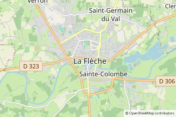 Mapa La Flèche