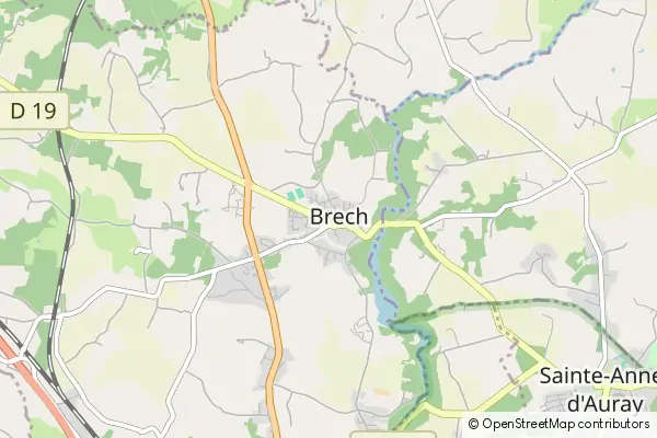 Mapa Brech
