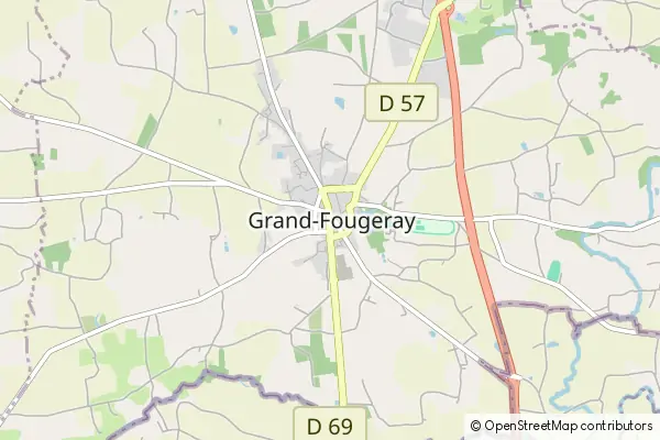 Mapa Grand Fougeray