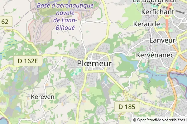 Mapa Ploemeur